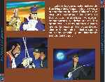carátula trasera de divx de El Zorro - La Leyenda
