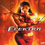 carátula frontal de divx de Elektra