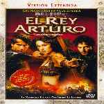 carátula frontal de divx de El Rey Arturo - Version Extendida