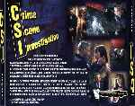 carátula trasera de divx de Csi - La Pelicula