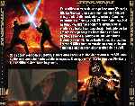 cartula trasera de divx de Star Wars Iii - La Venganza De Los Sith - V2
