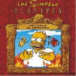carátula frontal de divx de Los Simpson Clasicos - Del Cielo Al Infierno