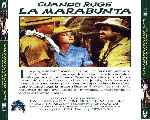 carátula trasera de divx de Cuando Ruge La Marabunta - V2