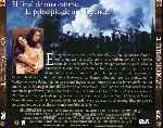 carátula trasera de divx de El Ultimo Mohicano - 1992 - V2