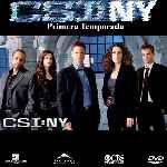 carátula frontal de divx de Csi Ny - Temporada 01