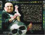 carátula trasera de divx de Lucky - 2005