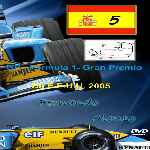 carátula frontal de divx de Gran Premio F1 - 2005 - Eeuu