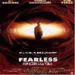 carátula frontal de divx de Fearless - Sin Miedo A La Vida