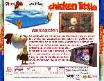 carátula trasera de divx de Chicken Little - V3