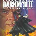carátula frontal de divx de Darkman Ii - El Regreso De Durant