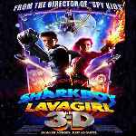 carátula frontal de divx de Las Aventuras De Sharkboy Y Lavagirl - 3d - V2