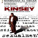 carátula frontal de divx de Kinsey