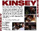 carátula trasera de divx de Kinsey
