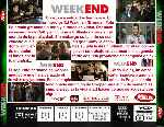 carátula trasera de divx de El Weekend - V2