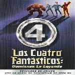 carátula frontal de divx de Los Cuatro Fantasticos - Comienza La Leyenda