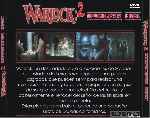 carátula trasera de divx de Warlock Ii - Apocalipsis Final