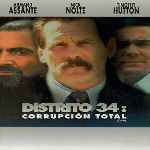 carátula frontal de divx de Distrito 34 - Corrupcion Total