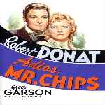 carátula frontal de divx de Adios Mr. Chips - 1939