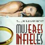 carátula frontal de divx de Mujeres Infieles