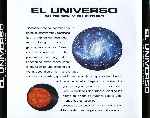 carátula trasera de divx de Discovery Channel - El Universo Su Origen Y Su Futuro