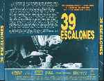 carátula trasera de divx de 39 Escalones - Alfred Hitchcoch - Etapa Britanica - Fr & In