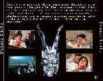 carátula trasera de divx de Donnie Darko