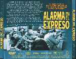 carátula trasera de divx de Alarma En El Expreso - Alfred Hitchcoch - Etapa Britanica