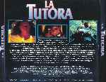 carátula trasera de divx de La Tutora