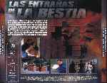 carátula trasera de divx de Las Entranas De La Bestia - V2