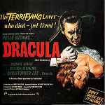 carátula frontal de divx de Dracula - 1958