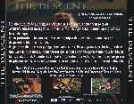 carátula trasera de divx de The Descent - V3