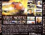 carátula trasera de divx de Virus Mortal - Death Train