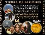 carátula trasera de divx de Tierra De Pasiones - V2