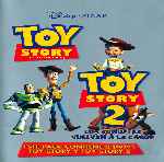 carátula frontal de divx de Toy Story 01-02