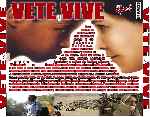 carátula trasera de divx de Vete Y Vive