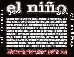 carátula trasera de divx de El Nino - 2005