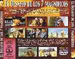 carátula trasera de divx de El Desafio De Los Siete Magnificos