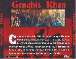 carátula trasera de divx de Genghis Khan - 1965