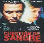 carátula frontal de divx de Cuestion De Sangre - 1994