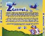 carátula trasera de divx de 2 Gatitos