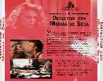 carátula trasera de divx de Detective Con Medias De Seda