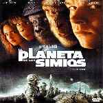 carátula frontal de divx de El Planeta De Los Simios - 2001