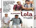 carátula trasera de divx de La Pequena Lola