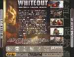 carátula trasera de divx de Whiteout - 2000