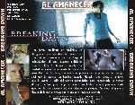 carátula trasera de divx de Breaking Dawn - Al Amanecer