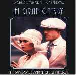 carátula frontal de divx de El Gran Gatsby - 1974