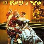 carátula frontal de divx de El Rey Y Yo - 1956