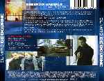carátula trasera de divx de El Mito De Bourne