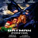 carátula frontal de divx de Batman Forever
