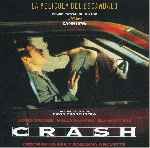 carátula frontal de divx de Crash - 1996